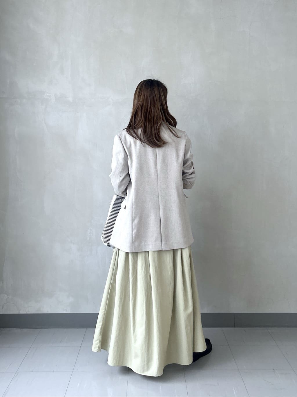 takaさんの「INDIVI｜ダブルブレストオーバージャケット」を使ったコーディネート