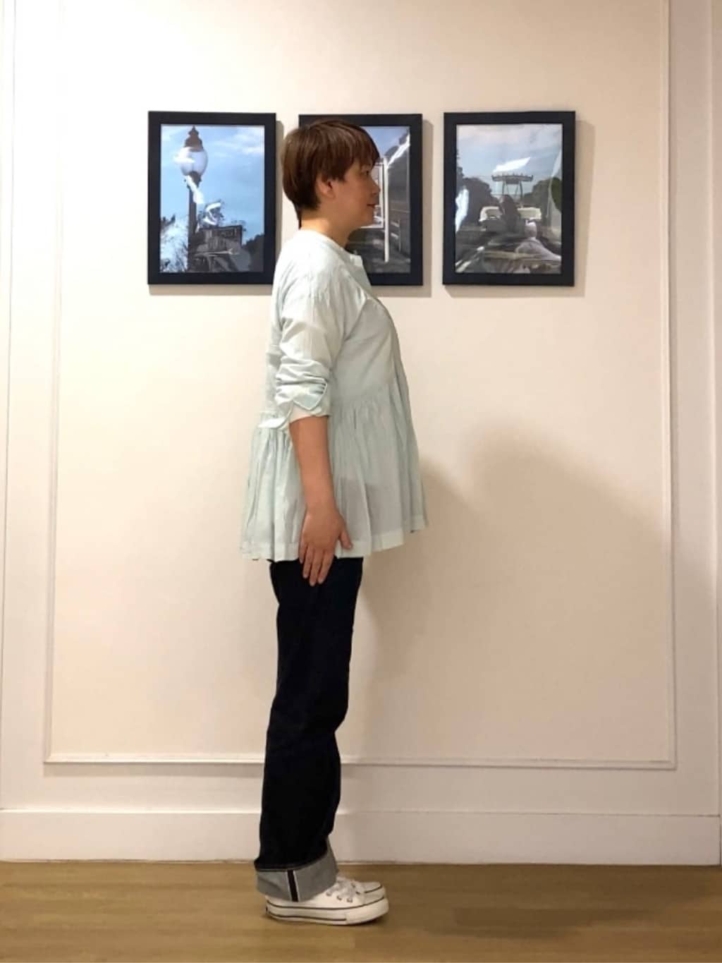 Hiroさんの「Dessin｜ボイルブラウス」を使ったコーディネート