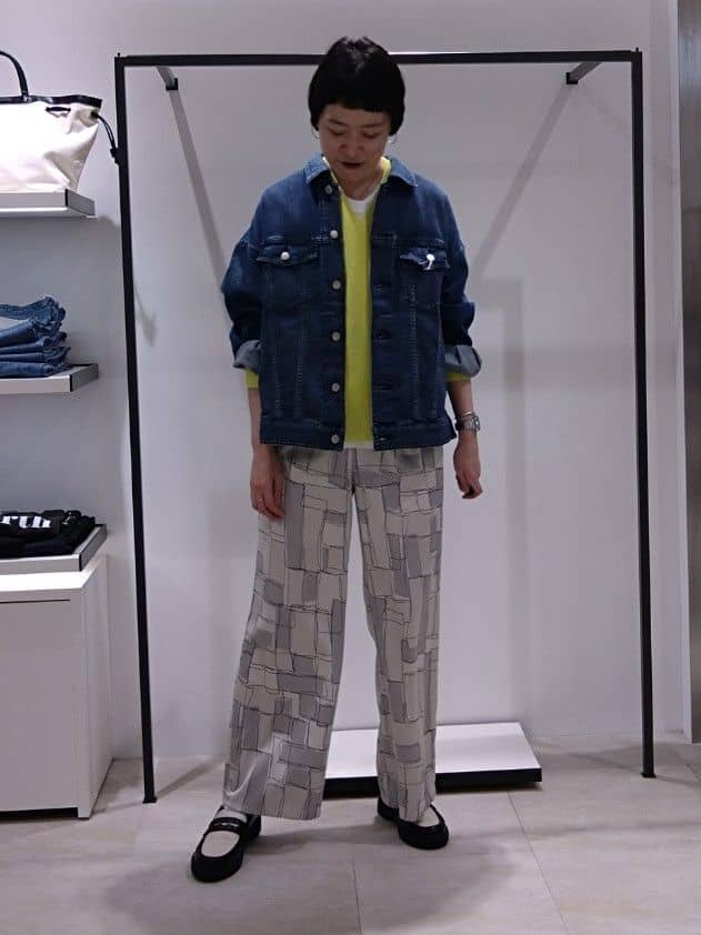 まちこさんの「UNTITLED｜【Healthy DENIM】別注Bran／デニムジャケット」を使ったコーディネート