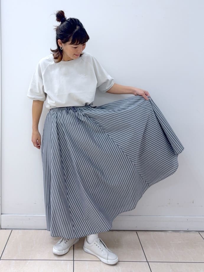 Osawaさんの「Dessin｜【洗える】ミニ裏毛刺繍ロゴプルオーバー」を使ったコーディネート