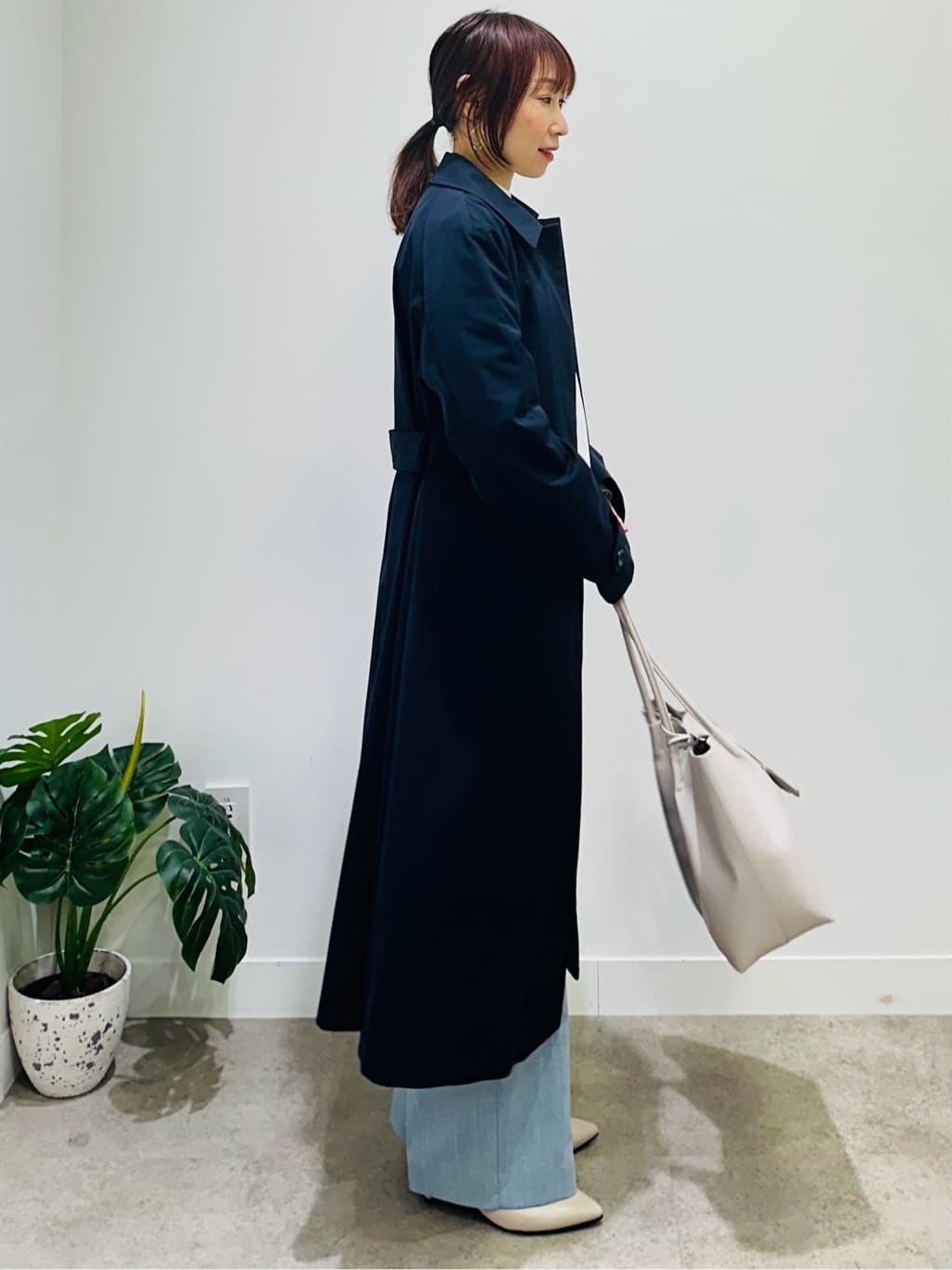 Miwaさんの「UNTITLED｜◆【はっ水/洗える】タスランステンカラーコート」を使ったコーディネート