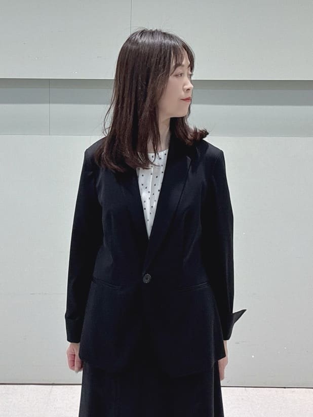 makiさんの「UNTITLED｜【UV/接触冷感/スーツ】ジャージマーメイドスカート」を使ったコーディネート