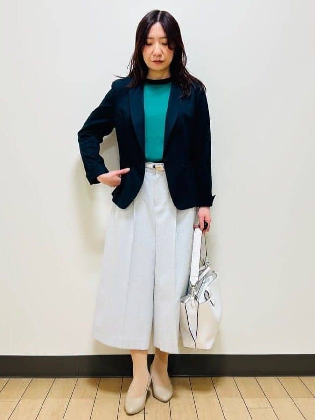 miiiさんの「Reflect｜【SS-4Lサイズ／UVカット／接触冷感】匠ジャケット／ベーシックテーラード」を使ったコーディネート