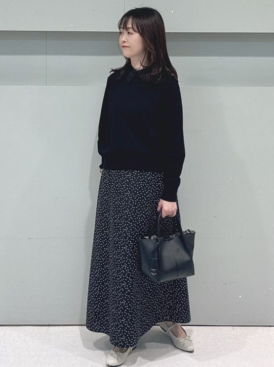 makiさんの「UNTITLED｜◆【セットアップ可/はっ水】シャイニータイプライターブルゾン」を使ったコーディネート