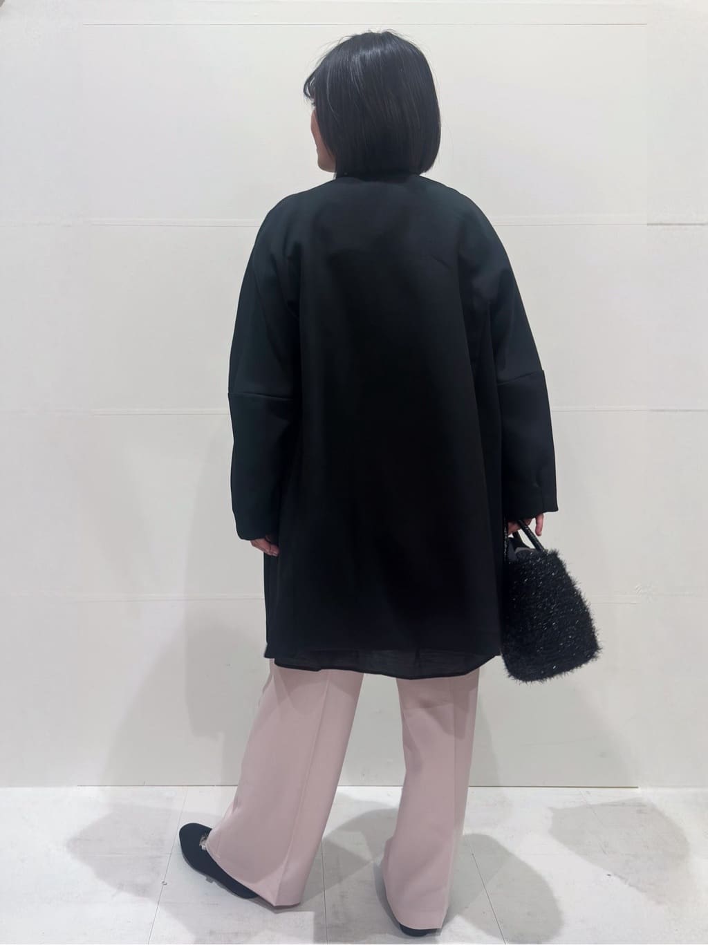 Minさんの「OPAQUE.CLIP｜フォルムスリーブミドルコート【洗濯機OK】」を使ったコーディネート