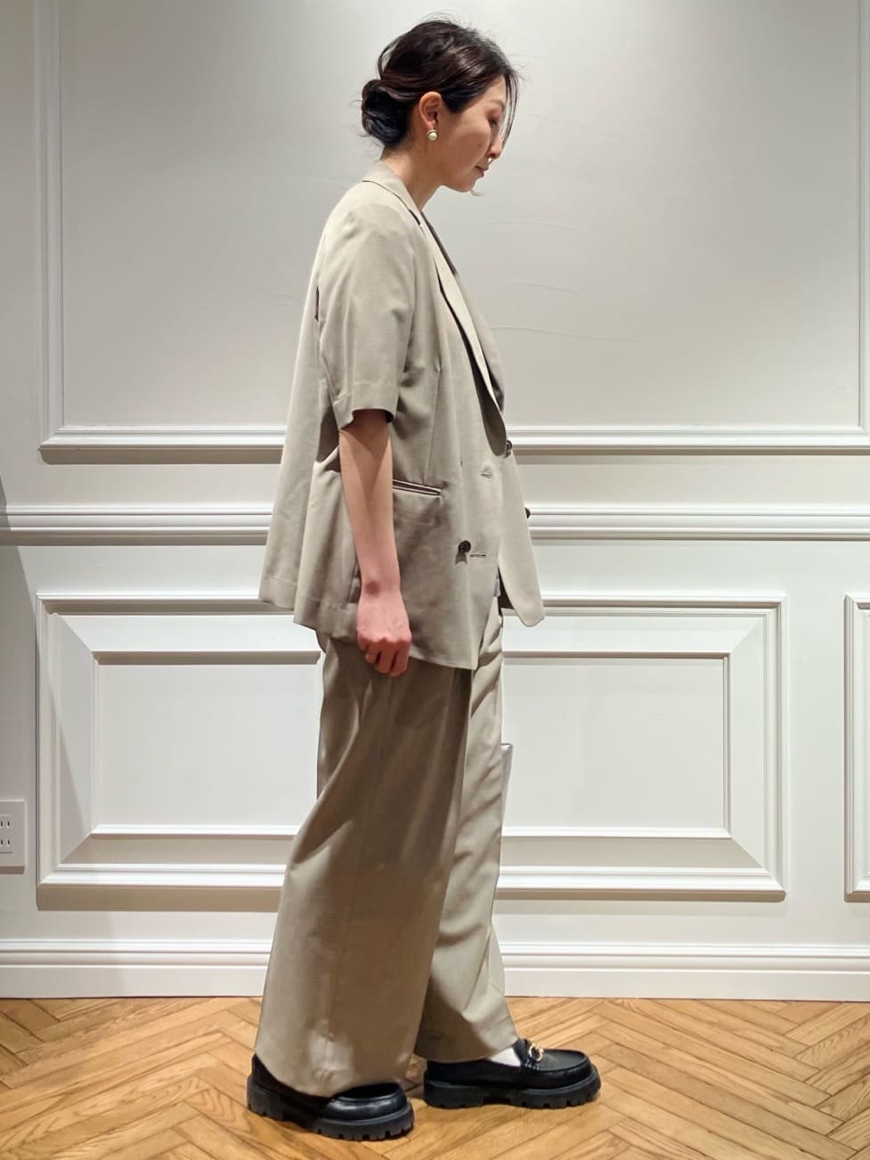 TSUKUIさんの「DRESSTERIOR｜【otonaMUSE5月号掲載/セットアップ可】ウォッシャブルイージーサマージャケット」を使ったコーディネート