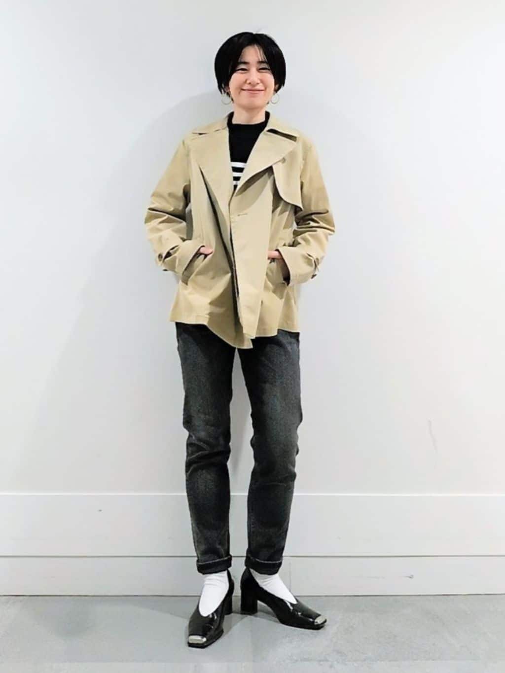 ミズタさんの「UNTITLED｜【洗える】ミラノリブニット」を使ったコーディネート
