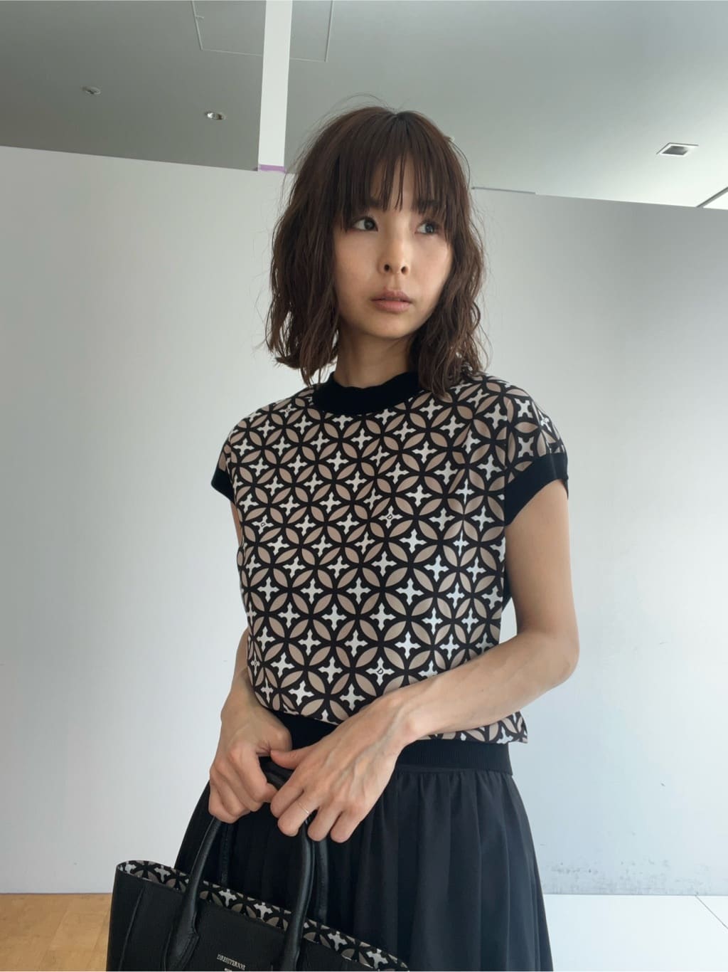misaさんの「DRESSTERIOR｜【otonaMUSE5月号掲載/ウォッシャブル】タックギャザー スカート」を使ったコーディネート