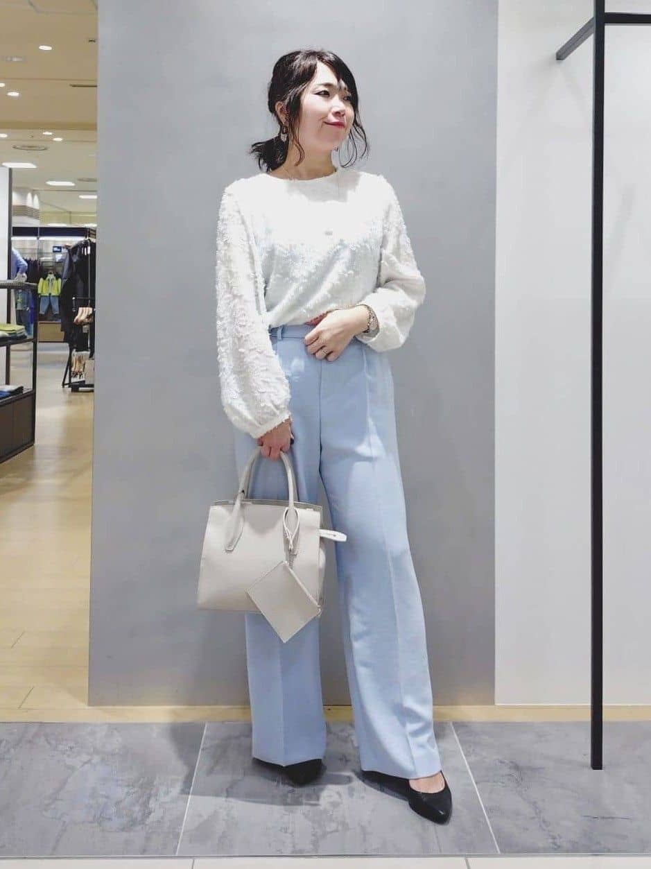 TOMOMIさんの「INDIVI｜【洗える／多機能／SETUP可】着る日傘ダブルジャケット」を使ったコーディネート