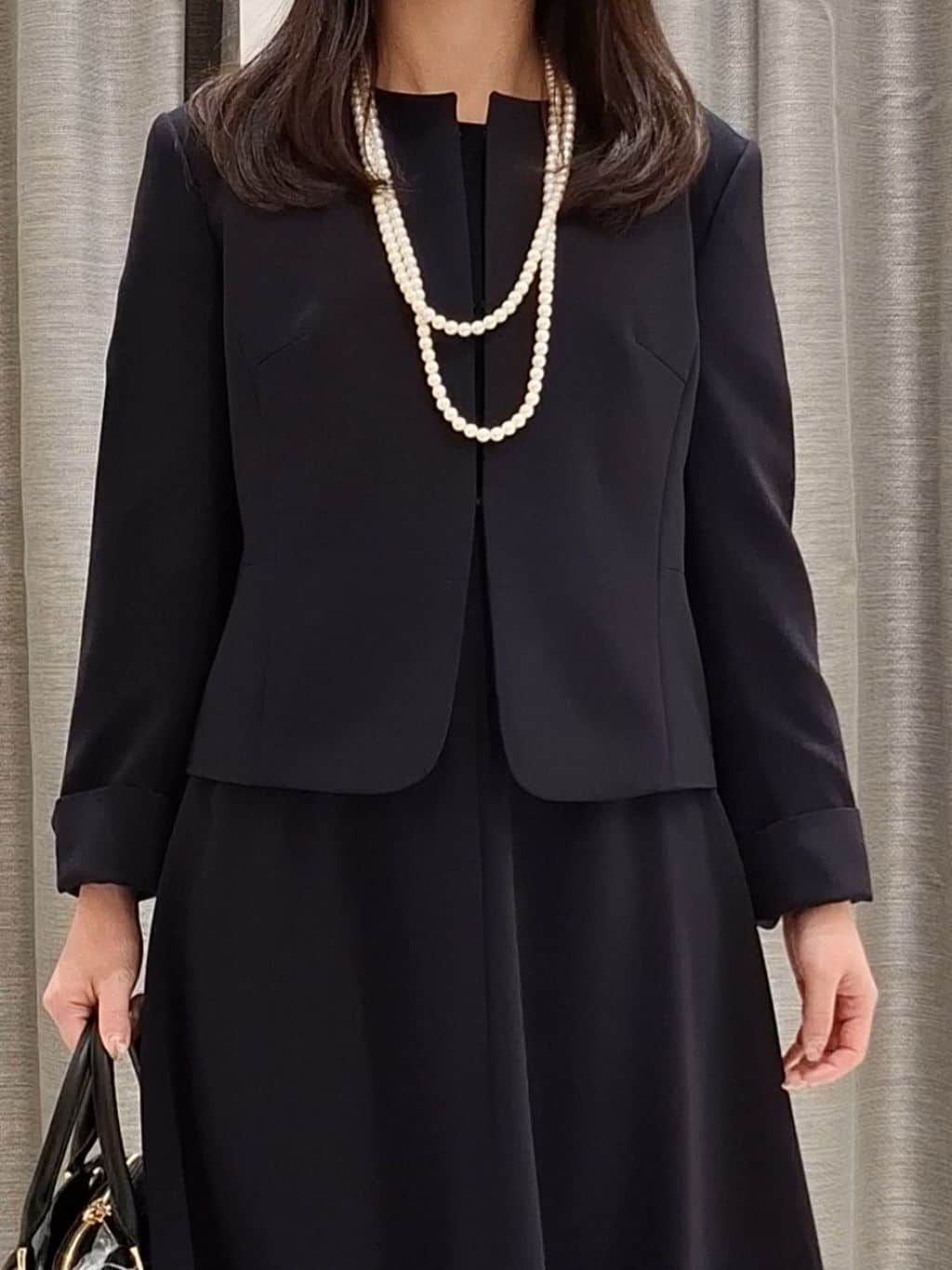 YuKaRiさんの「UNTITLED｜【追加6/日本製】2連フェイクパールネックレス」を使ったコーディネート