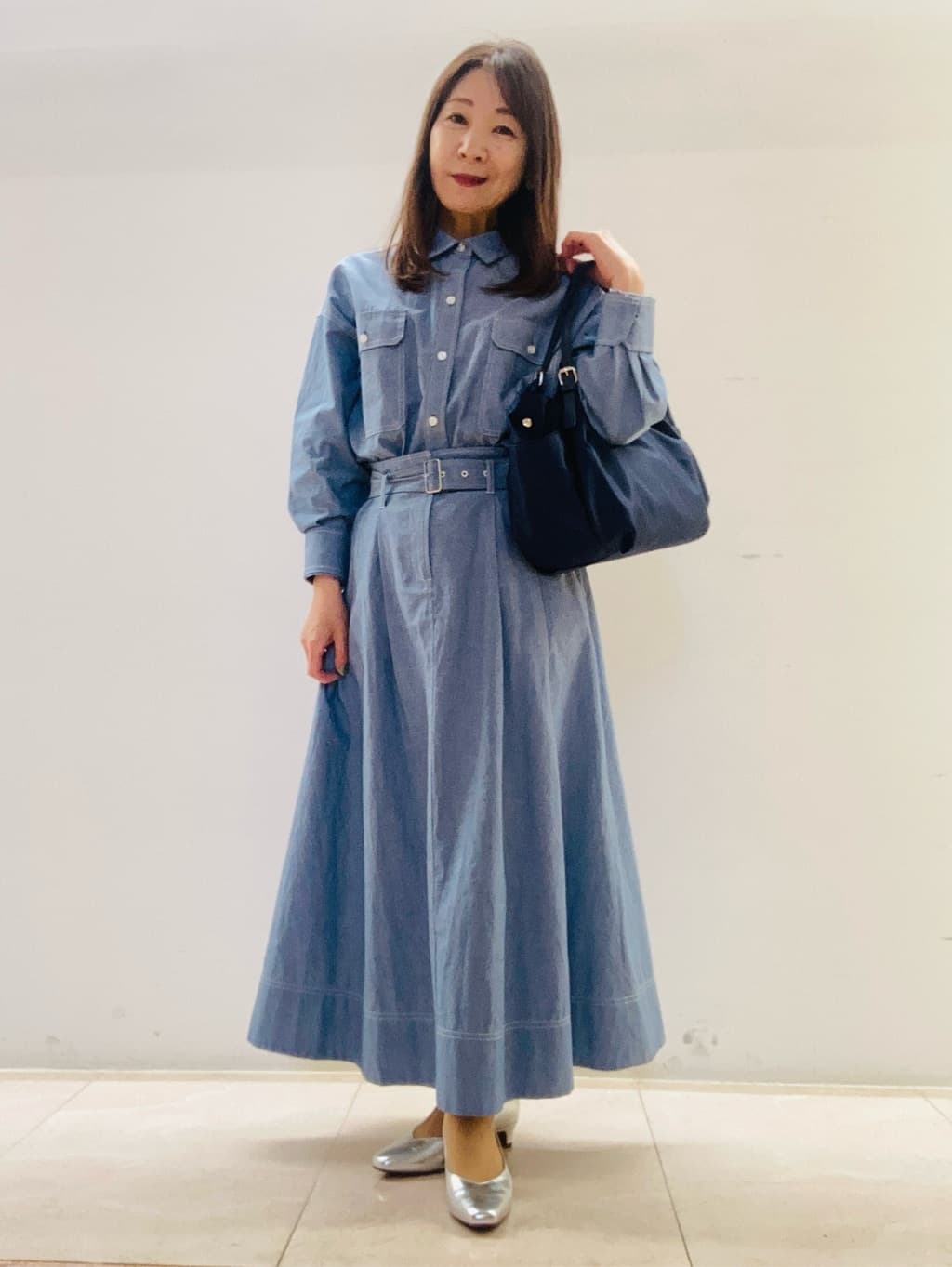 kurodaさんの「Reflect｜【羽織にも◎】ダンガリーシャツ」を使ったコーディネート