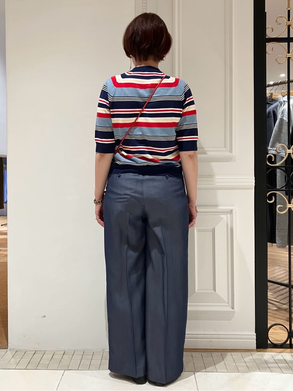 TAJIさんの「DRESSTERIOR｜【otonaMUSE5月号掲載/セットアップ可】テンセルデニムワイドパンツ」を使ったコーディネート
