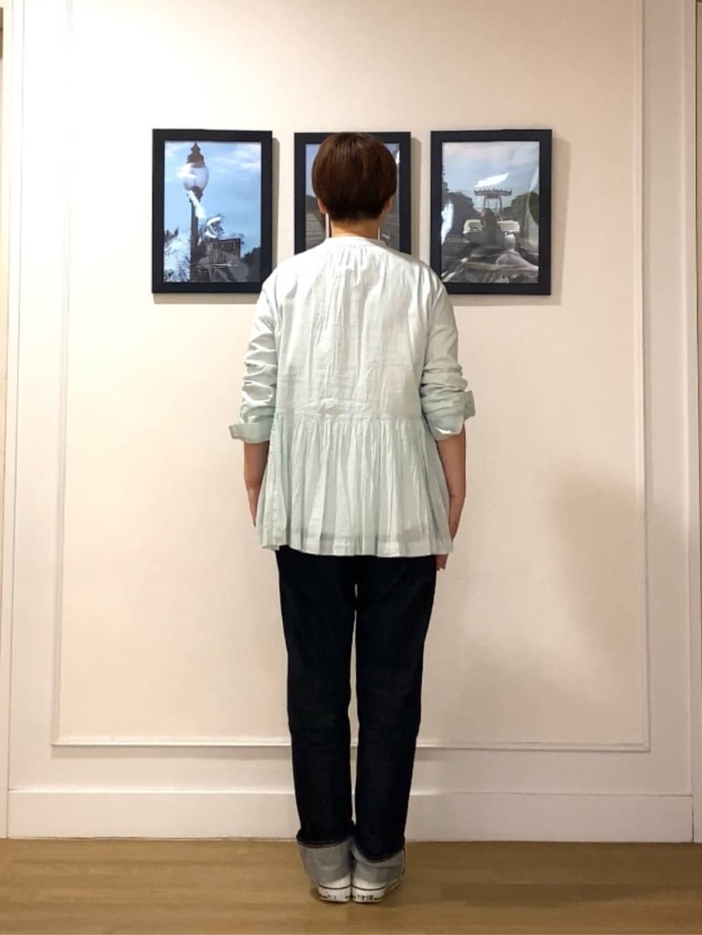 Hiroさんの「Dessin｜ボイルブラウス」を使ったコーディネート