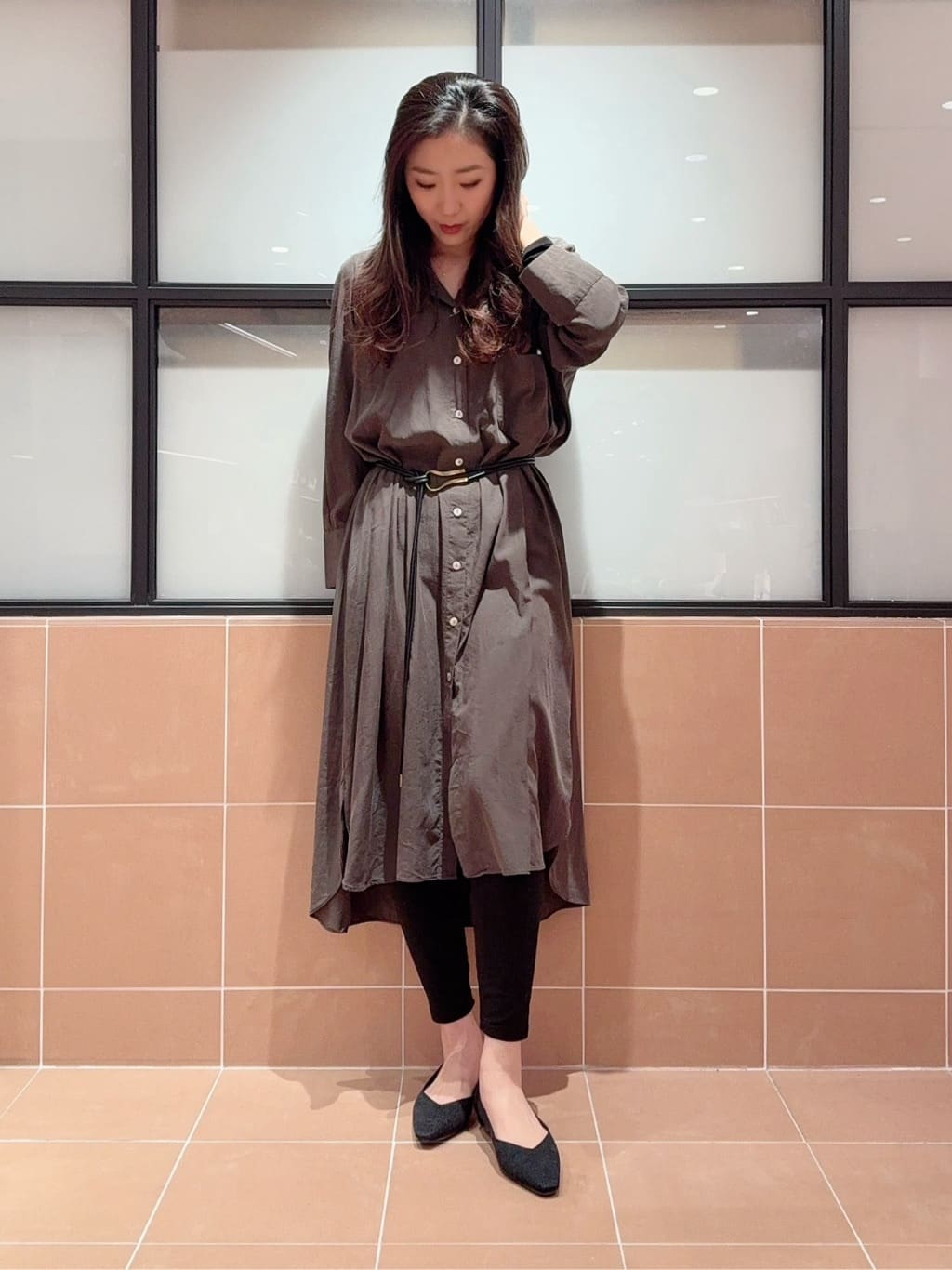 kaoriさんの「ESPERANZA｜Oito和紙フラットパンプス」を使ったコーディネート