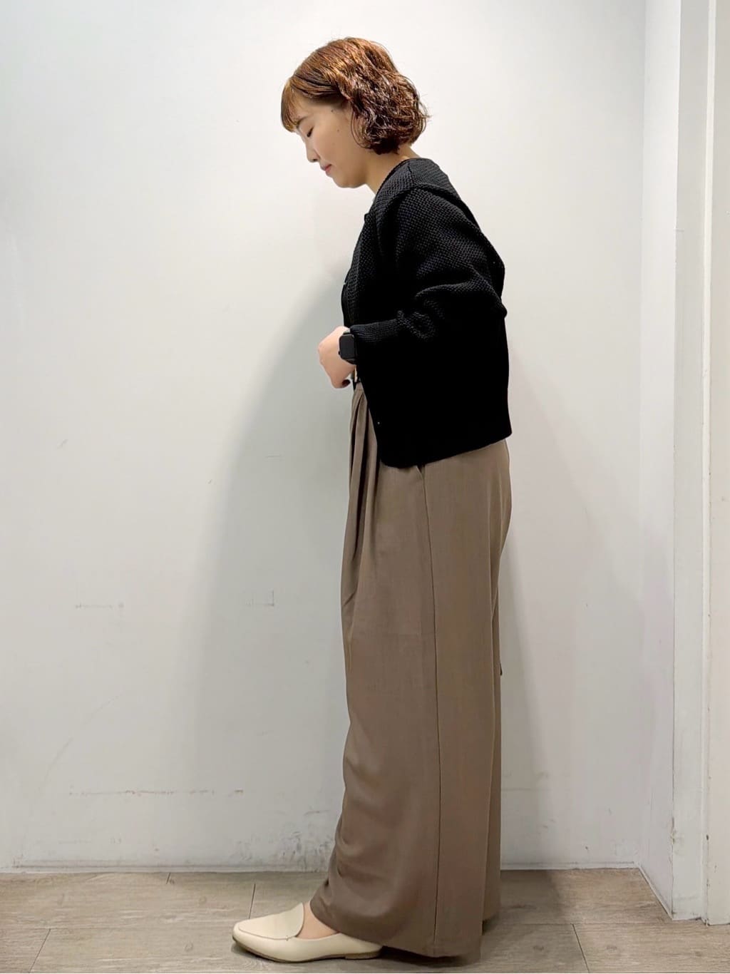 sumicaさんの「OPAQUE.CLIP｜メッシュニットカーディガン【洗濯機OK】」を使ったコーディネート