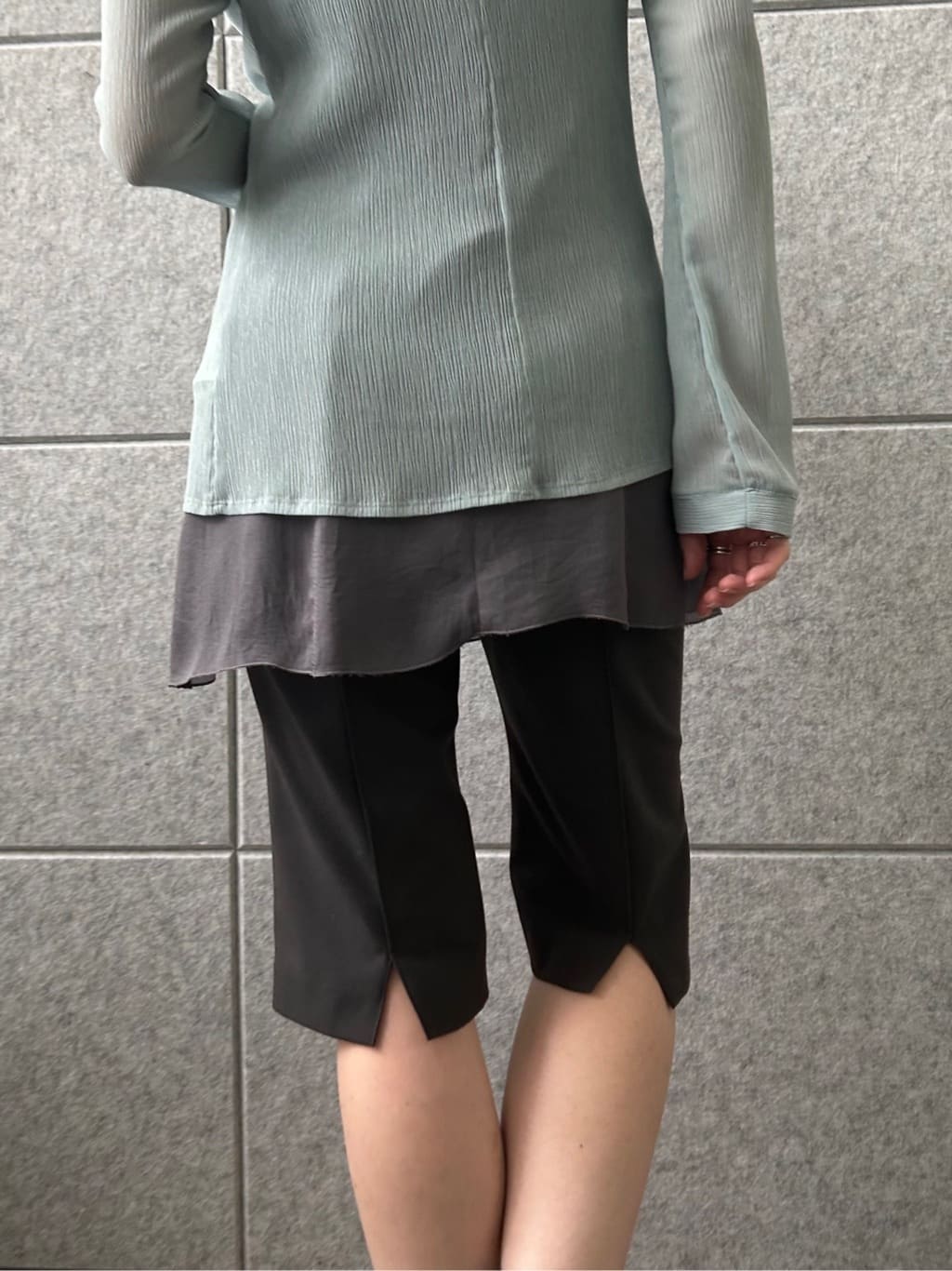 honoka Aさんの「CODE A｜thin gather shirts」を使ったコーディネート