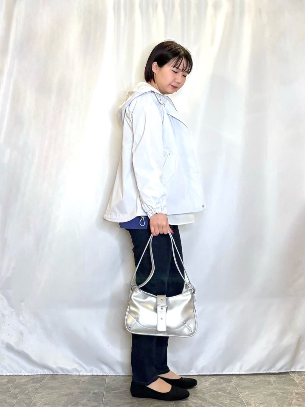 ネリさんの「SHOO･LA･RUE｜【高レビュー/洗濯機可/S-LL】さらに軽くなった スポンディッシュ裾フェイクトップス」を使ったコーディネート