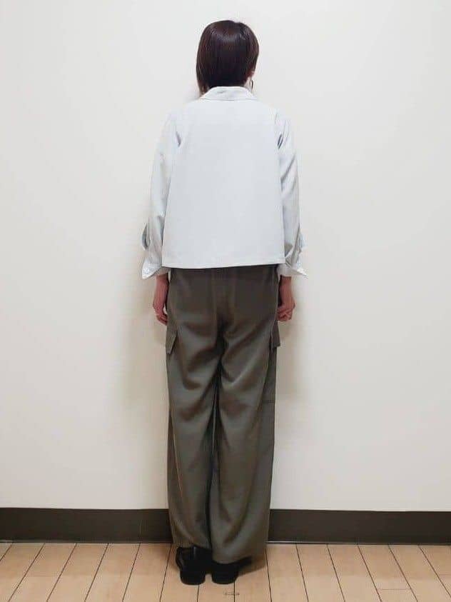 yuuさんの「Reflect｜リネンライクシャツブルゾン」を使ったコーディネート