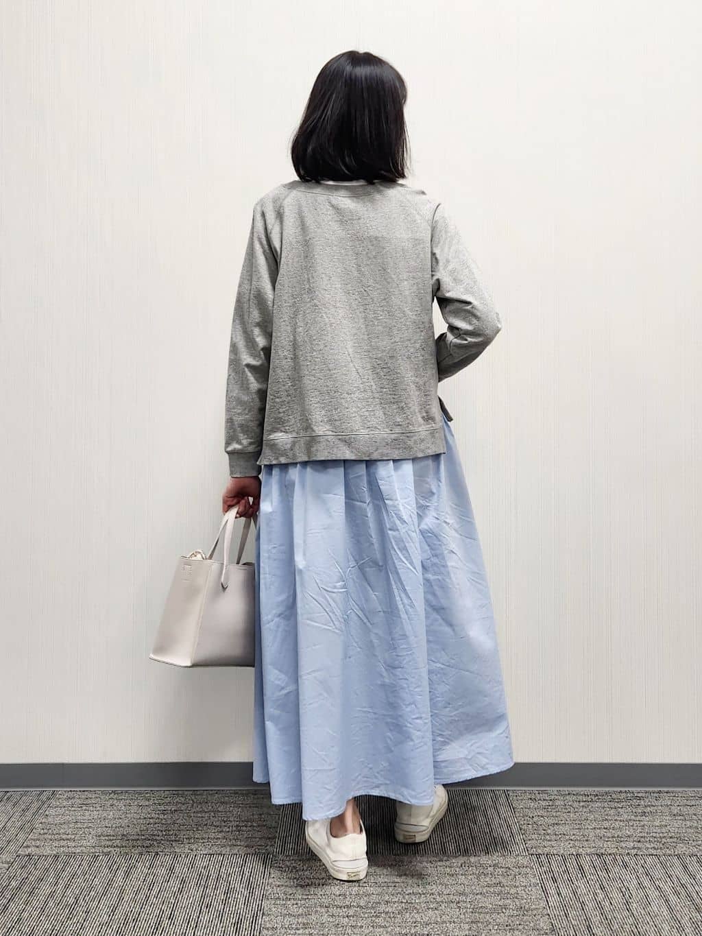 naraさんの「Dessin｜【洗える】ラグラン切り替えミニロゴカットソー」を使ったコーディネート