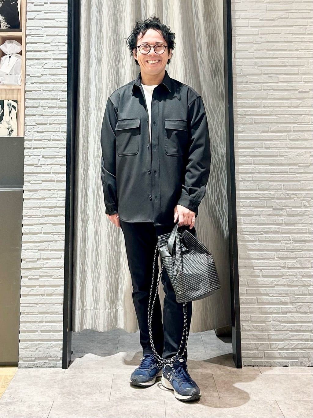 KENJI Iさんの「THE SHOP TK｜FLEX LINE  カバーオール　ストレッチ/防シワ/マシンウォッシャブル/セットアップ可」を使ったコーディネート