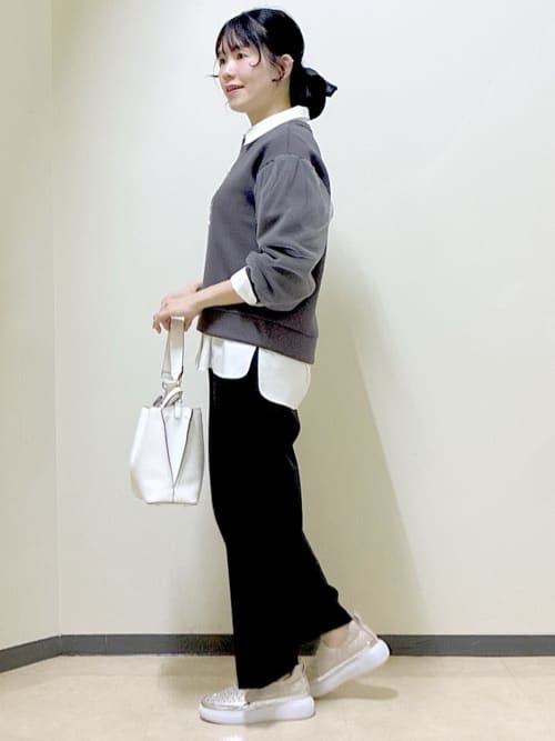  beni_gingerさんの「Reflect｜チュールレイヤードスリーブプルオーバー」を使ったコーディネート