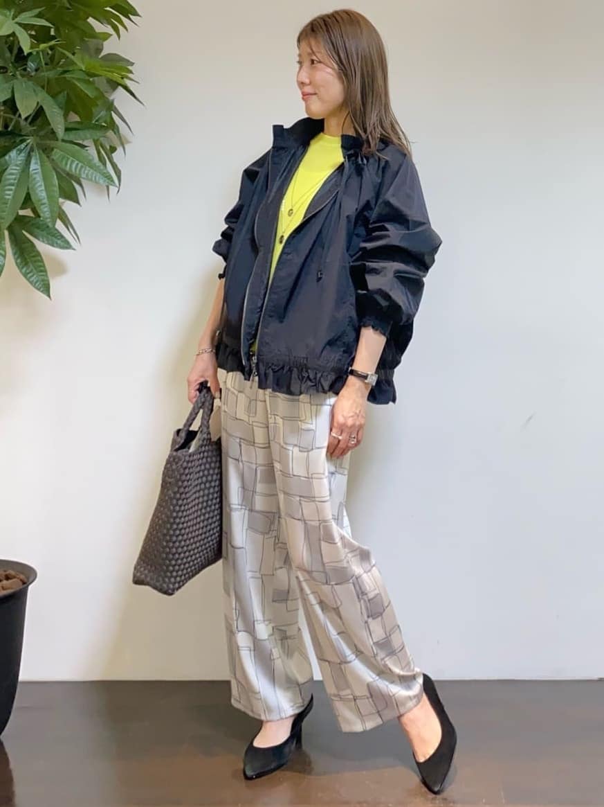 tomoさんの「UNTITLED｜【MARILYN MOON】プリーツマリンブルゾン」を使ったコーディネート
