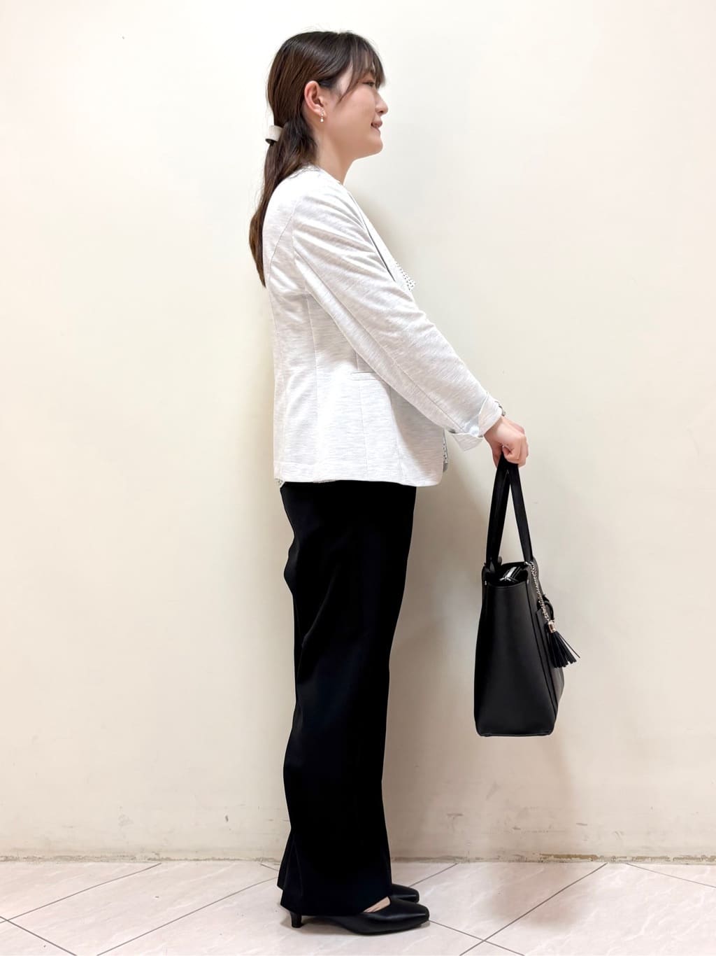 mikiさんの「Reflect｜【SS-4Lサイズ／UVカット／接触冷感】匠ジャケット／ベーシックテーラード」を使ったコーディネート