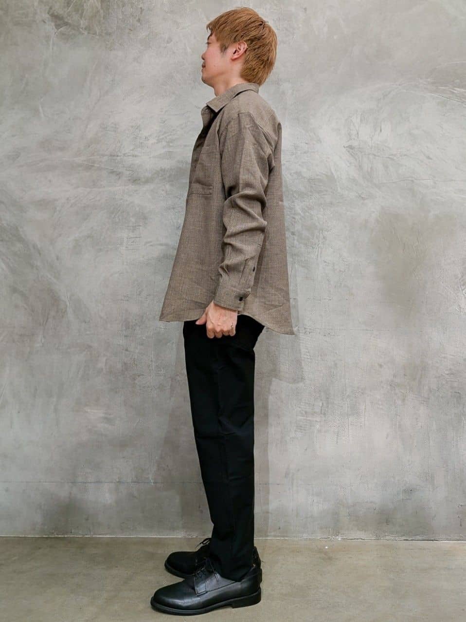daiさんの「THE SHOP TK｜【LINO FINE】リネンライク 長袖シャツ UVカット/イージーケア/吸水速乾/洗濯機OK」を使ったコーディネート