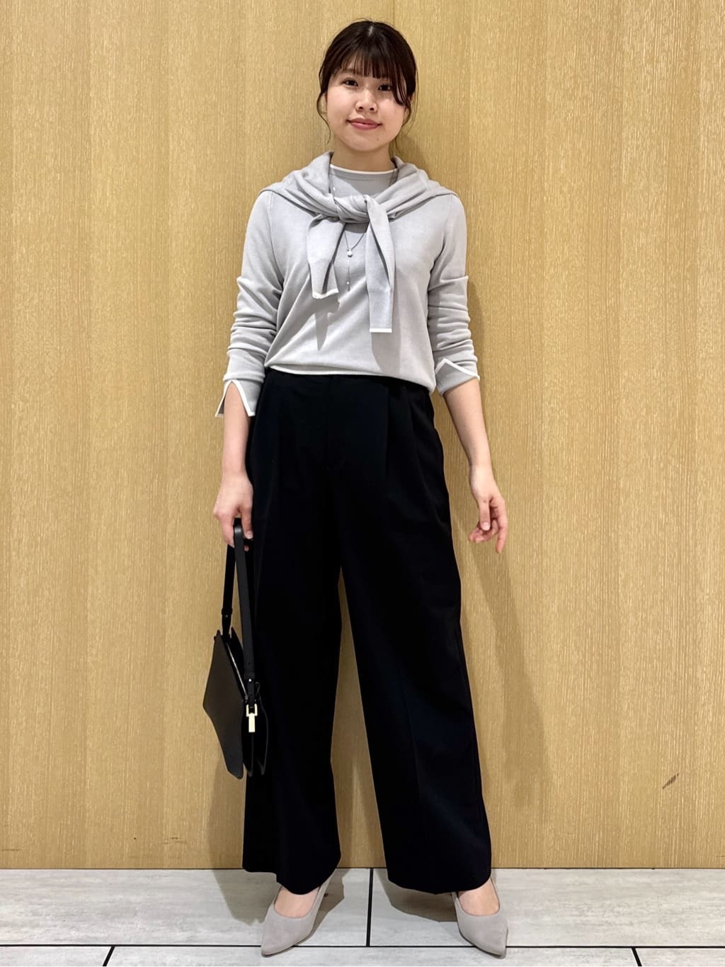 nanaさんの「UNTITLED｜【アンサンブル可/洗える】ウォームスパンニット」を使ったコーディネート