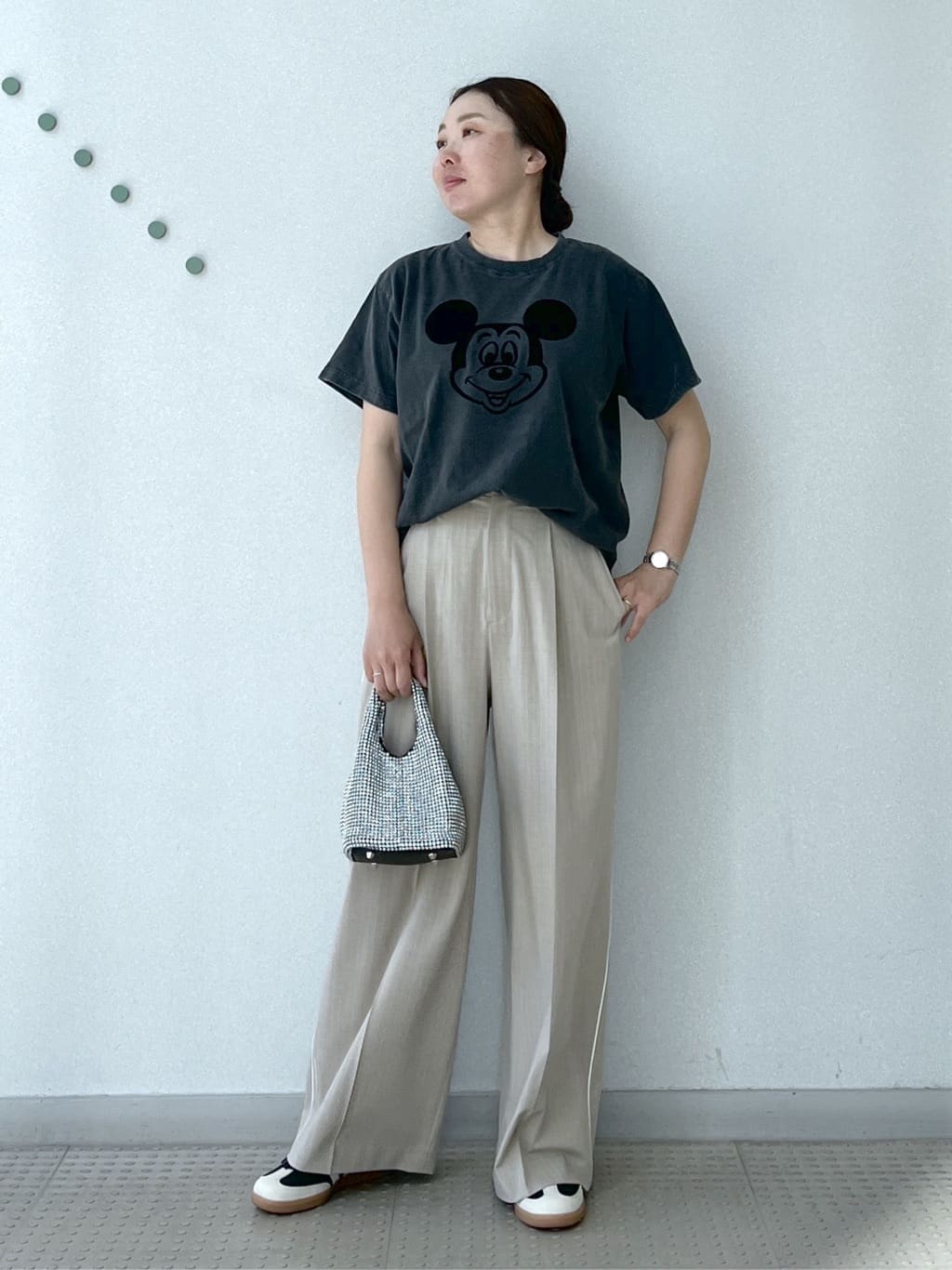 Soeさんの「DRESSTERIOR｜【セットアップ可/ウォッシャブル】ストライプ2WAYストレッチ サイドラインパンツ」を使ったコーディネート