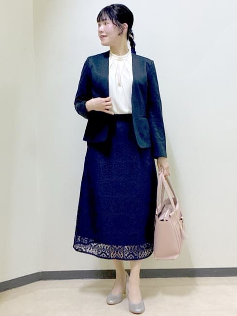  beni_gingerさんの「Reflect｜タックスタンドカラーブラウス」を使ったコーディネート