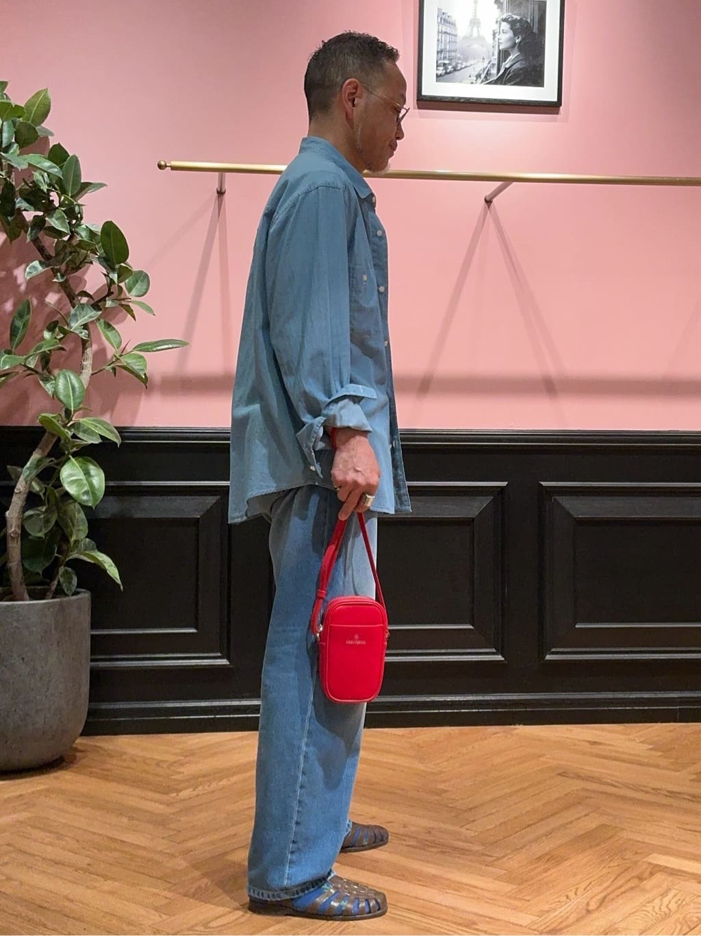 torigoeさんの「DRESSTERIOR｜ユーズドデニムシャツ」を使ったコーディネート