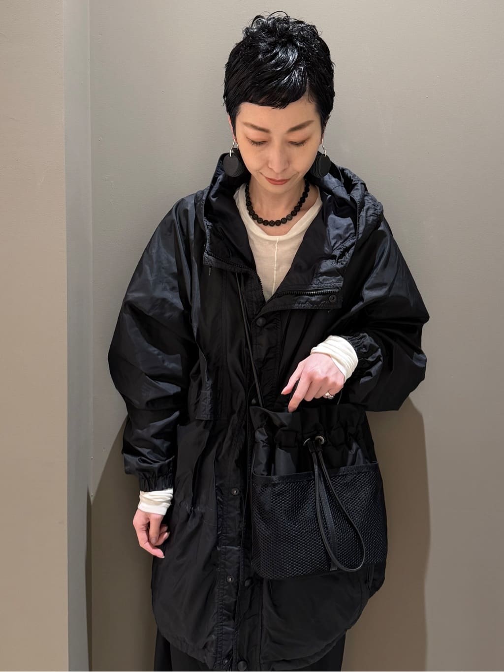 Kさんの「HIROKO HAYASHI｜LUINI AGILE（ルイーニ アジレ）ショルダーバッグ」を使ったコーディネート