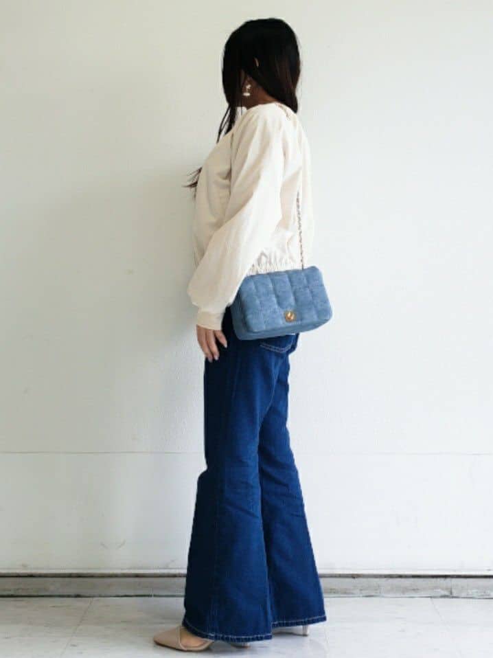 Riaさんの「index｜接触冷感ノーカラーブルゾン【洗濯機OK／防シワ】」を使ったコーディネート