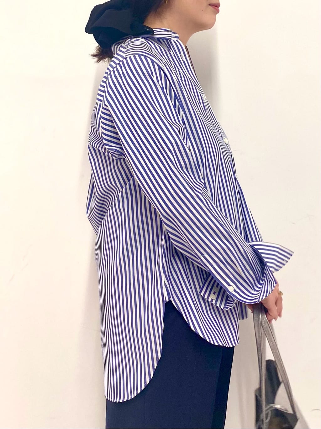 Sawaguchiさんの「DRESSTERIOR｜◆【通勤/着映え/ウォッシャブル】オーバーシルエット ロンストシャツ」を使ったコーディネート