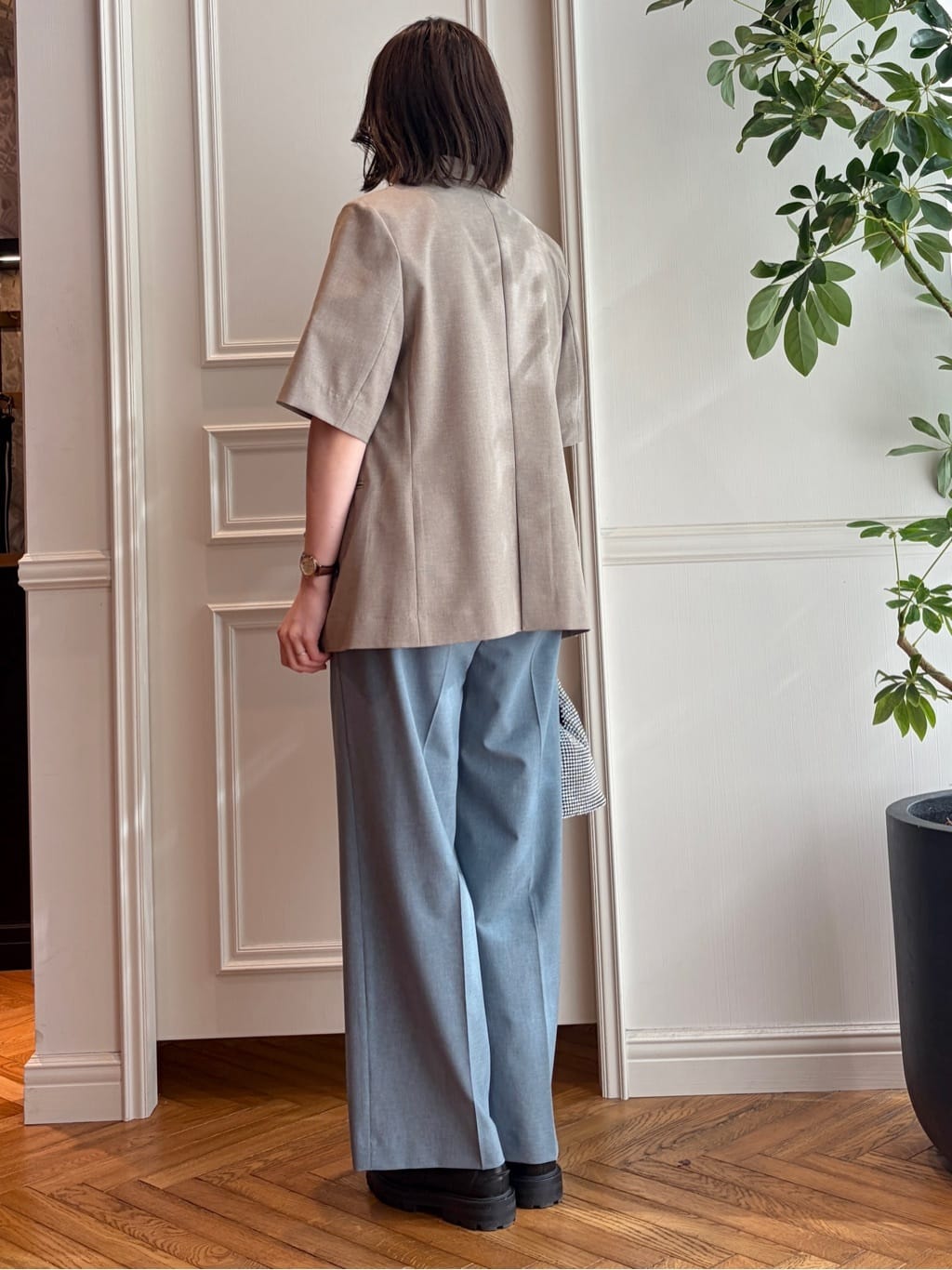 nakaoさんの「DRESSTERIOR｜【otonaMUSE5月号掲載/セットアップ可】ウォッシャブルイージーサマージャケット」を使ったコーディネート