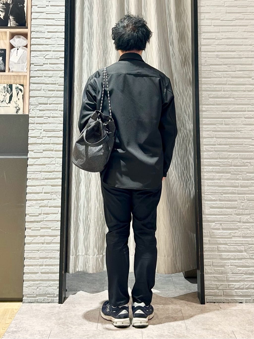 KENJI Iさんの「THE SHOP TK｜FLEX LINE  カバーオール　ストレッチ/防シワ/マシンウォッシャブル/セットアップ可」を使ったコーディネート