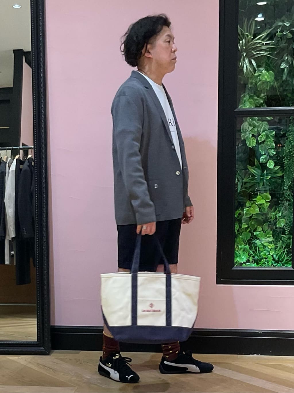 Nagaseさんの「DRESSTERIOR｜【ウォッシャブル】スプリング ニットジャケット」を使ったコーディネート