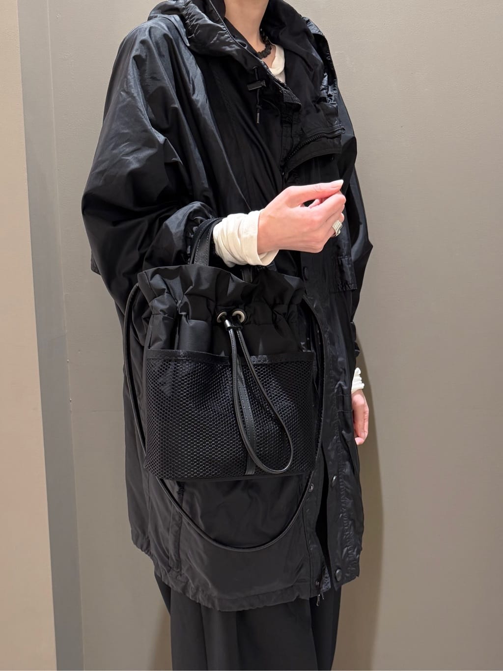 Kさんの「HIROKO HAYASHI｜LUINI AGILE（ルイーニ アジレ）ショルダーバッグ」を使ったコーディネート
