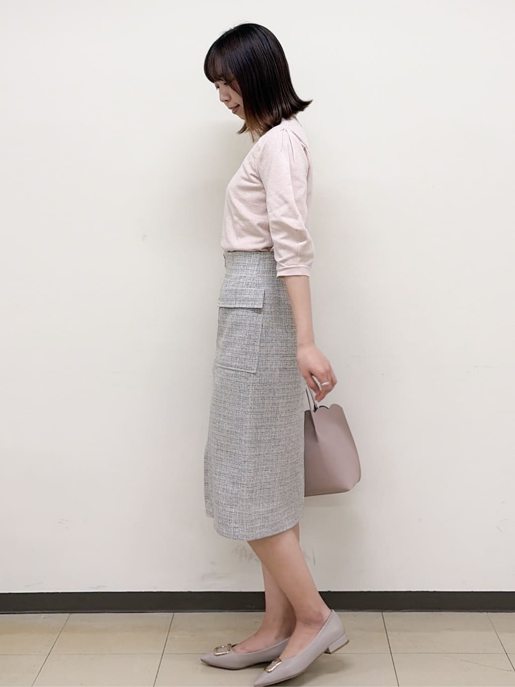 yurinaさんの「index｜《再入荷》ダブルブレストテーラードジャケット【接触冷感／吸水速乾／イージーアイロン／防シワ／洗濯機O」を使ったコーディネート