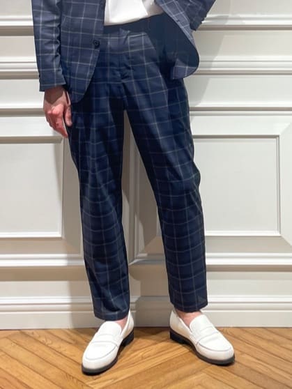 橋本さんの「DRESSTERIOR｜【接触冷感／抗菌防臭／消臭】ICE CLEAR COTTON NINEストリートTシャツ」を使ったコーディネート