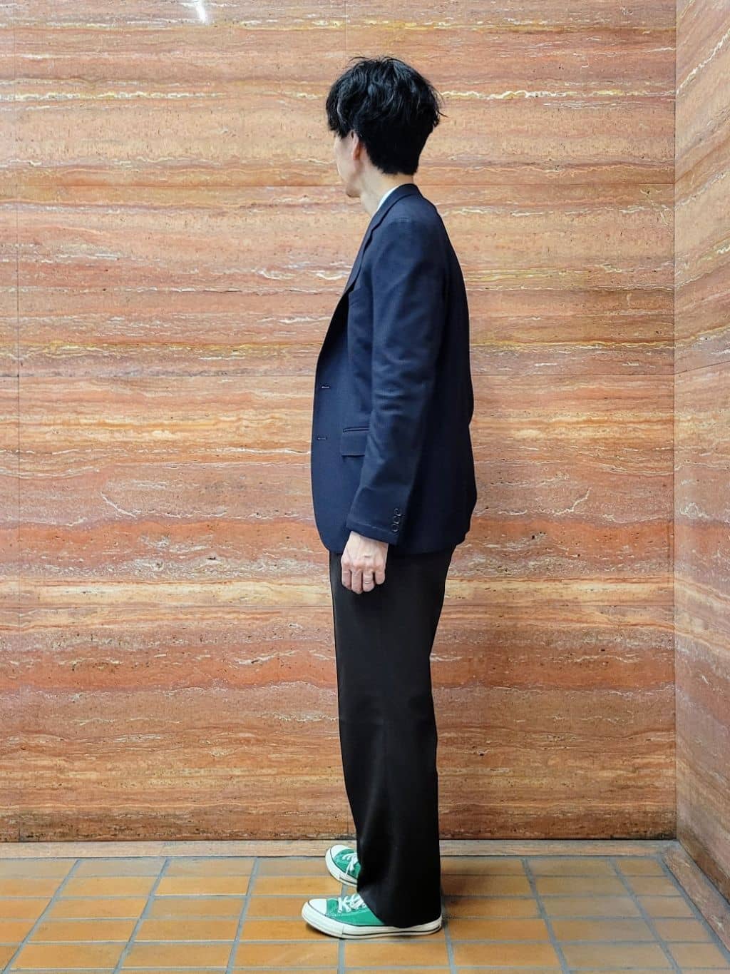 piroyaさんの「TAKEO KIKUCHI｜【抗菌防臭】CALCULO（R）ジャージ ジャケット」を使ったコーディネート