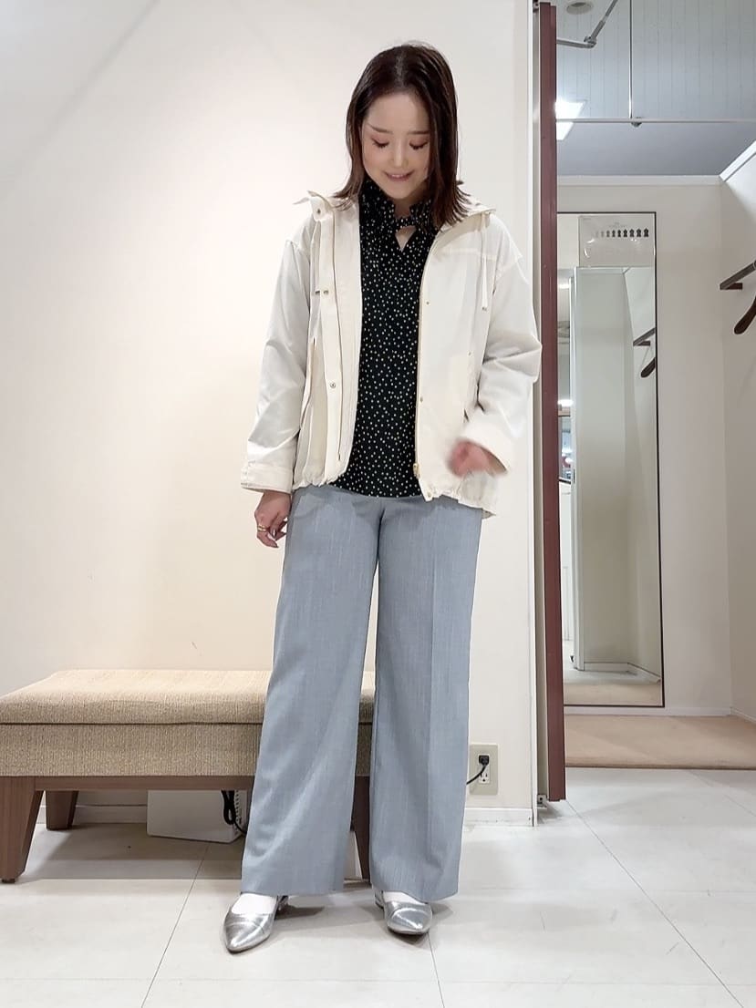 YUIさんの「UNTITLED｜【洗える/はっ水】リラクシーマウンテンパーカー」を使ったコーディネート