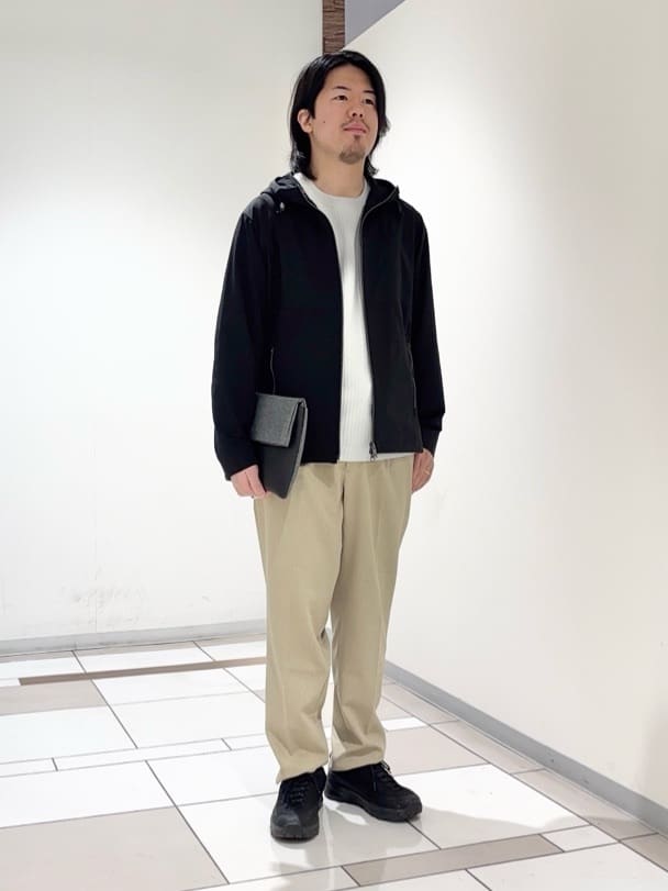 及川さんの「TAKEO KIKUCHI｜【KAJIF】フード ブルゾン」を使ったコーディネート