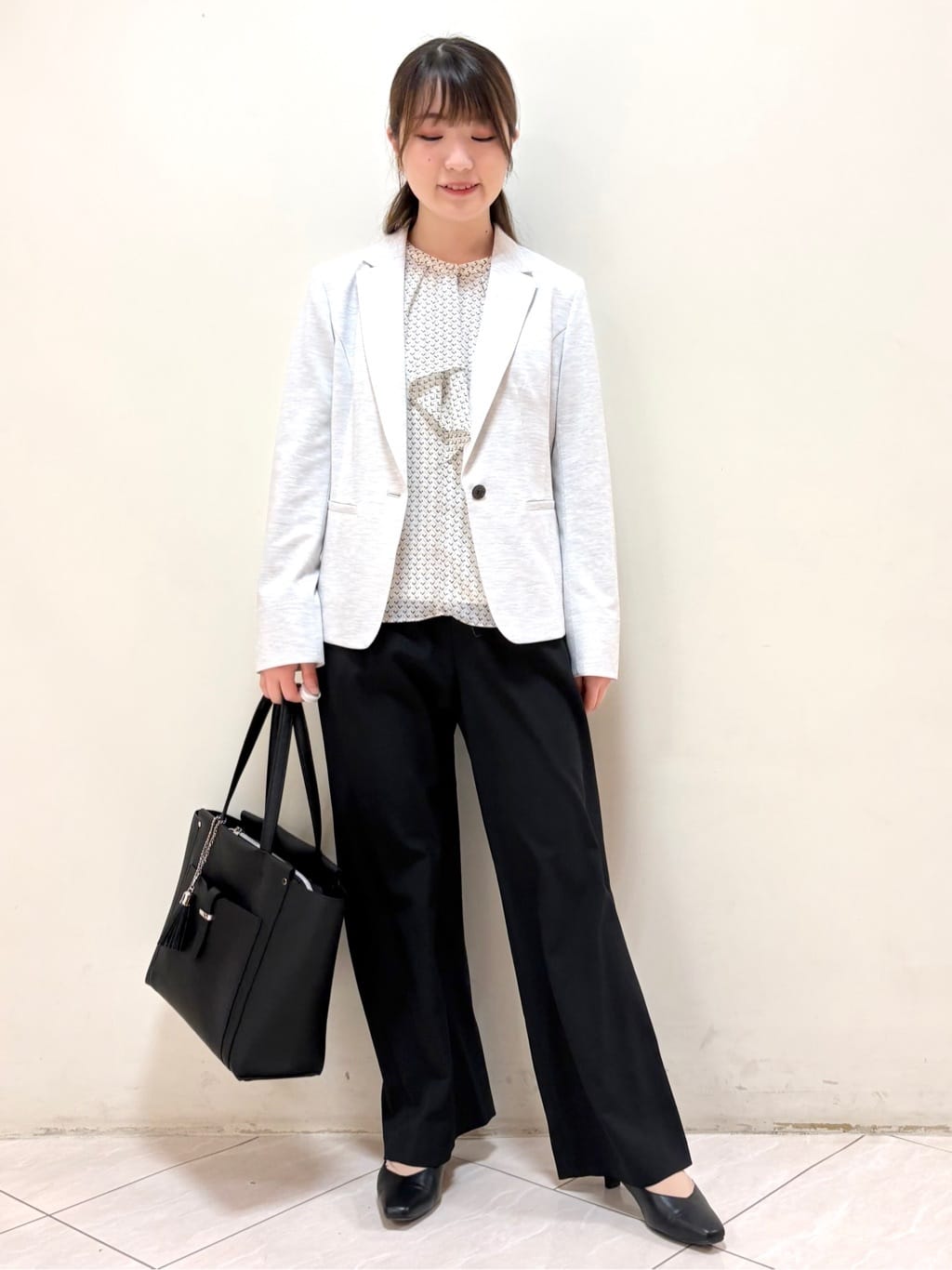 mikiさんの「Reflect｜【SS-4Lサイズ／UVカット／接触冷感】匠ジャケット／ベーシックテーラード」を使ったコーディネート