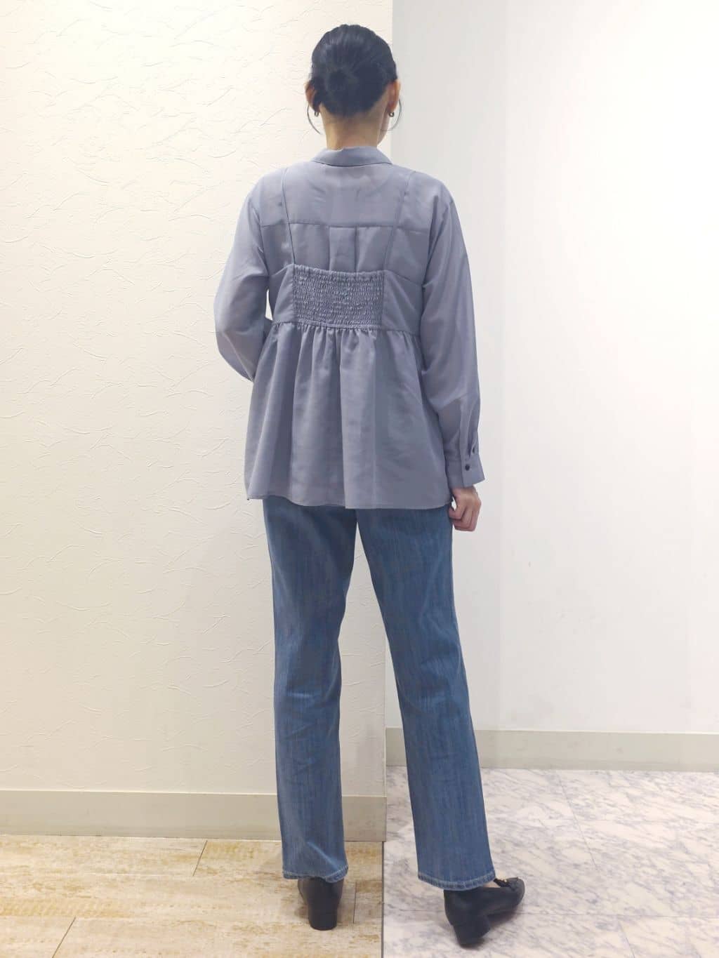 ケイさんの「grove｜【2点SET】今どきシアーシャツ＆キャミセット」を使ったコーディネート