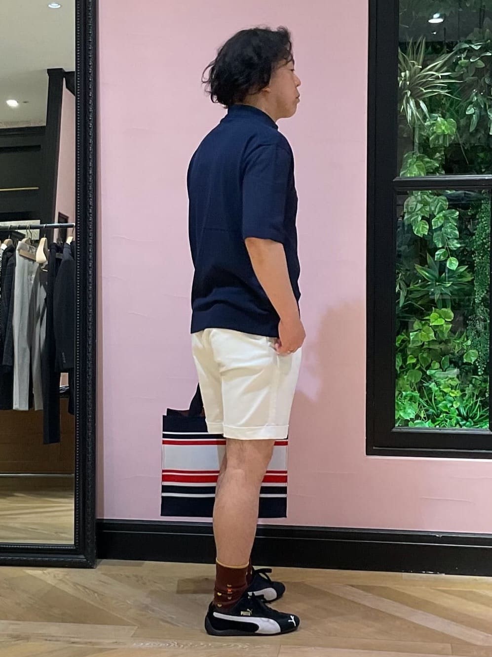 Nagaseさんの「DRESSTERIOR｜【干場義雅&times;DRESSTERIOR/再入荷】ウォッシャブル ニットポロシャツ」を使ったコーディネート