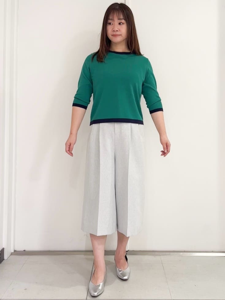 miさんの「Reflect｜【アンサンブル可】バイカラーカーディガン」を使ったコーディネート