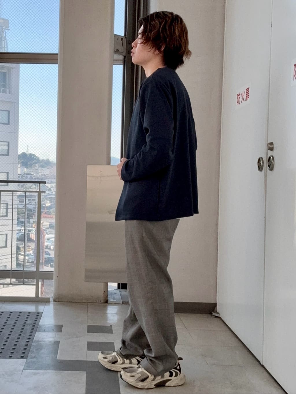 そうごさんの「THE SHOP TK｜【2点セット】カーディガン＋半袖Tシャツ 洗濯機OK」を使ったコーディネート