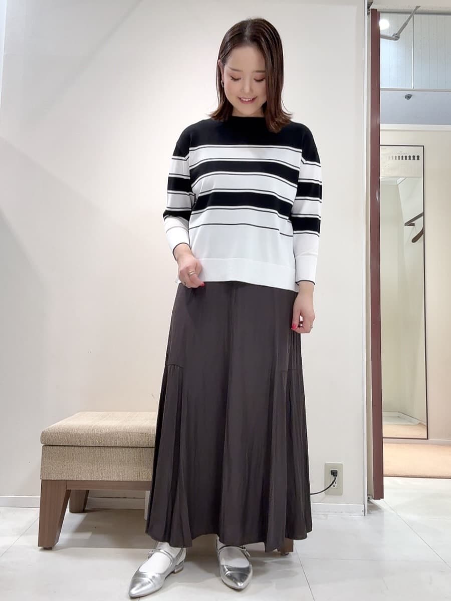 YUIさんの「UNTITLED｜【定番人気/はっ水/洗える】タスランショートトレンチコート」を使ったコーディネート